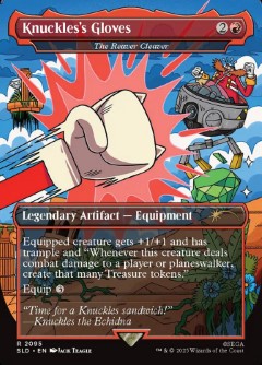 The Reaver Cleaver - Knuckles's Gloves Secret Lair Drop - Sonic